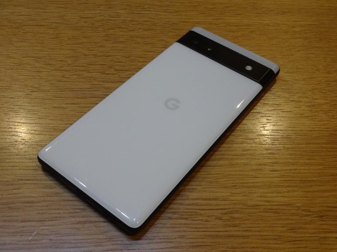 ツ*ん様 【画面欠けあり】Google Pixel 6a　ホワイト　初期化済み