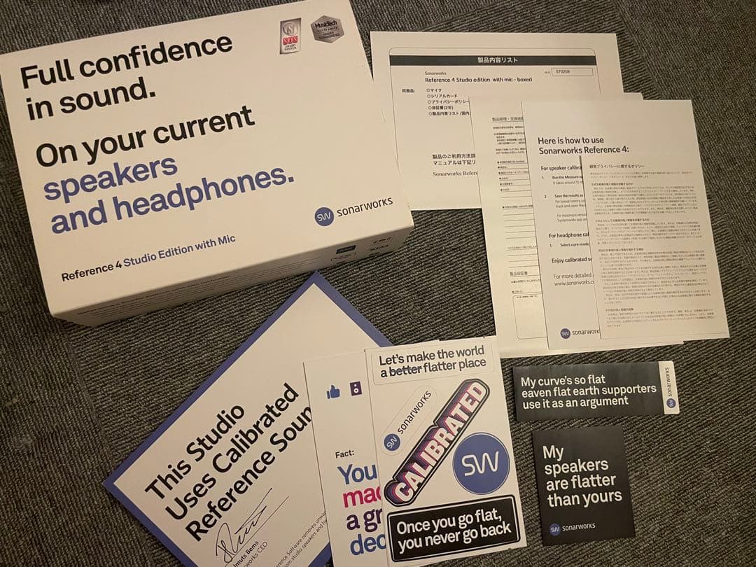 バ*ー様 Sonarworks Reference 4 Studio Editi