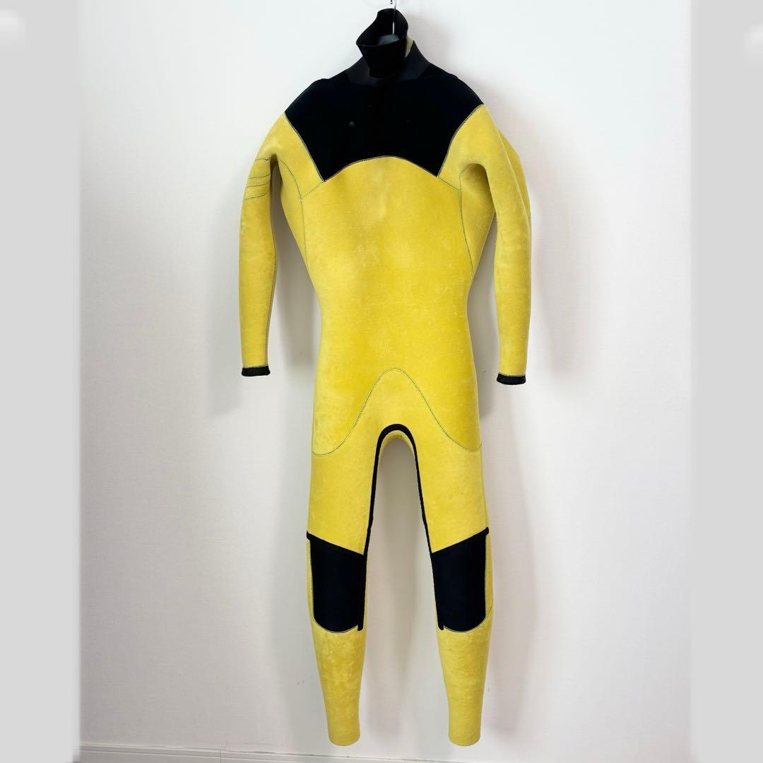 M size BeWet 5mm×3mmセミドライ　ウェットスーツ　チタン　ビー