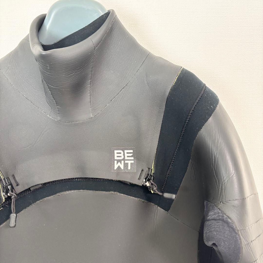 M size BeWet 5mm×3mmセミドライ　ウェットスーツ　チタン　ビー