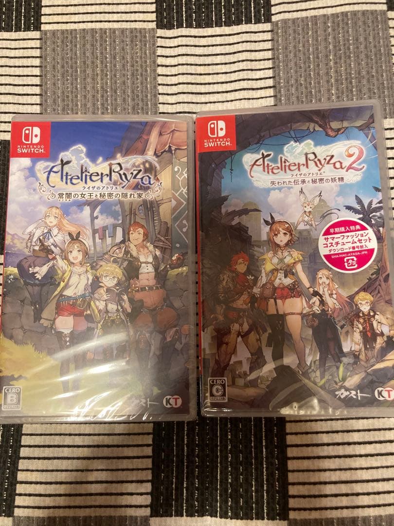 新品　ライザのアトリエ 1 ライザのアトリエ2 Switch版　セット　まとめ