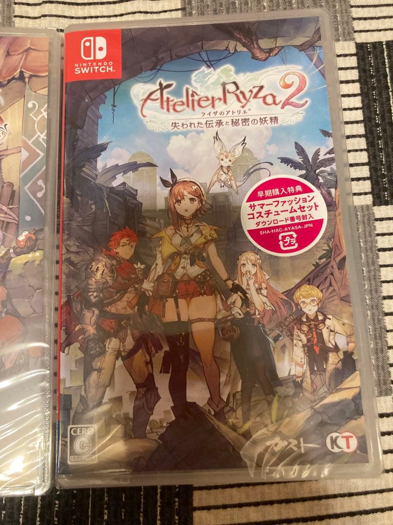 新品　ライザのアトリエ 1 ライザのアトリエ2 Switch版　セット　まとめ