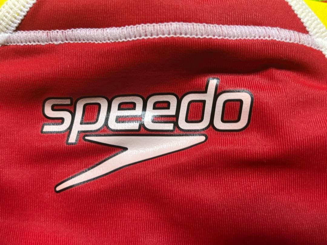 競パン スピード SPEED 赤黄 中古品 XOサイズ