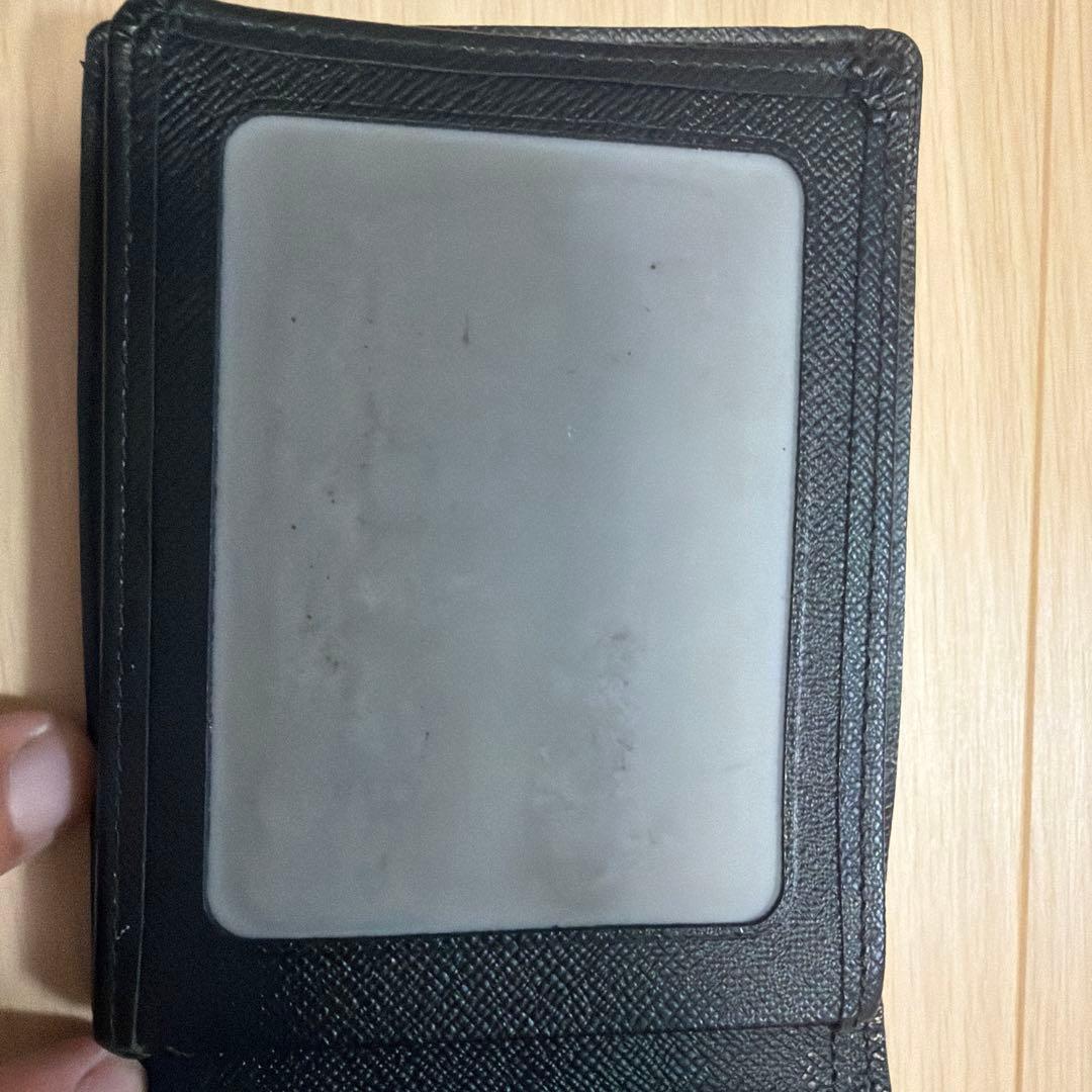 LOUIS VUITTON ブラック 二つ折り財布