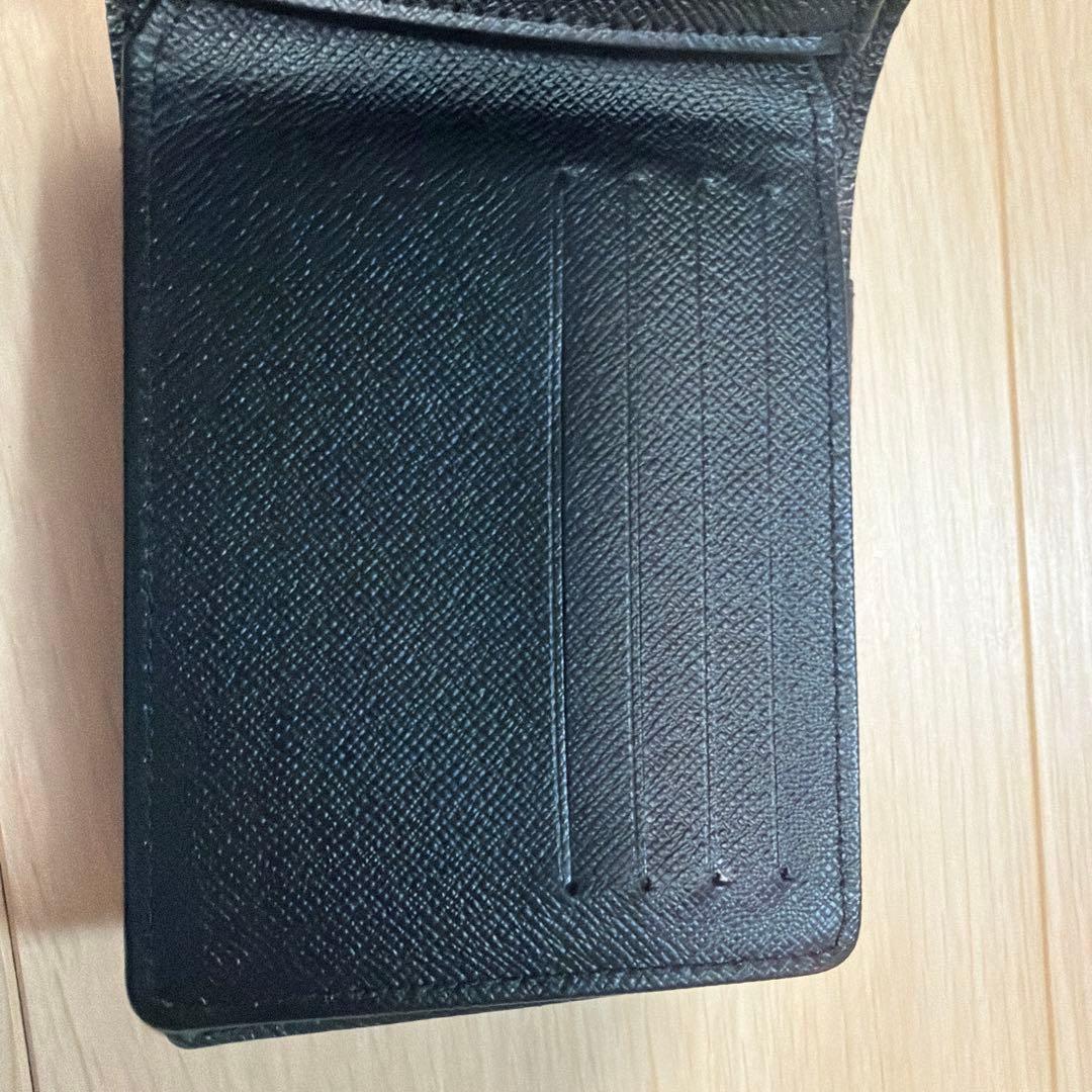 LOUIS VUITTON ブラック 二つ折り財布