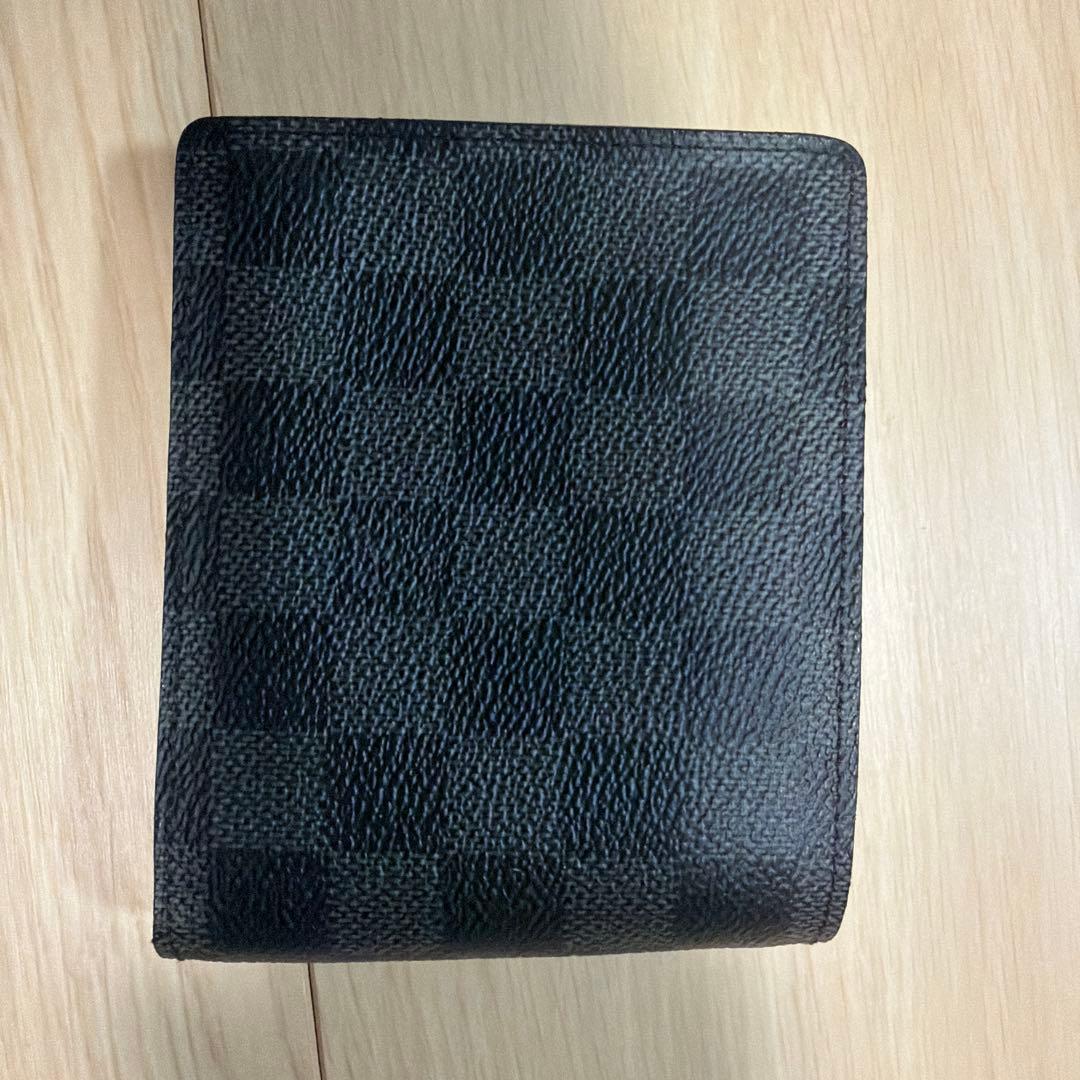 LOUIS VUITTON ブラック 二つ折り財布