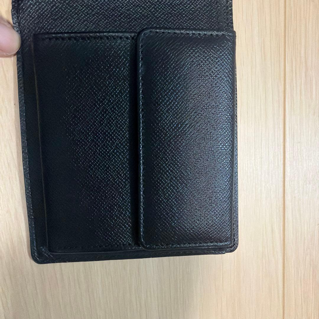 LOUIS VUITTON ブラック 二つ折り財布