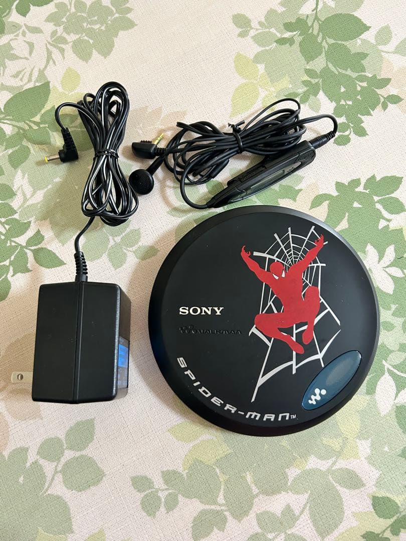 SONY D-EJ775 スパイダーマンデザイン ポータブルCDプレーヤー