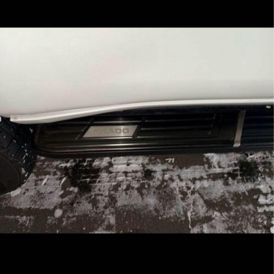 ランクルプラド150 サイドステップカバー　ラーニングボードプロテクション