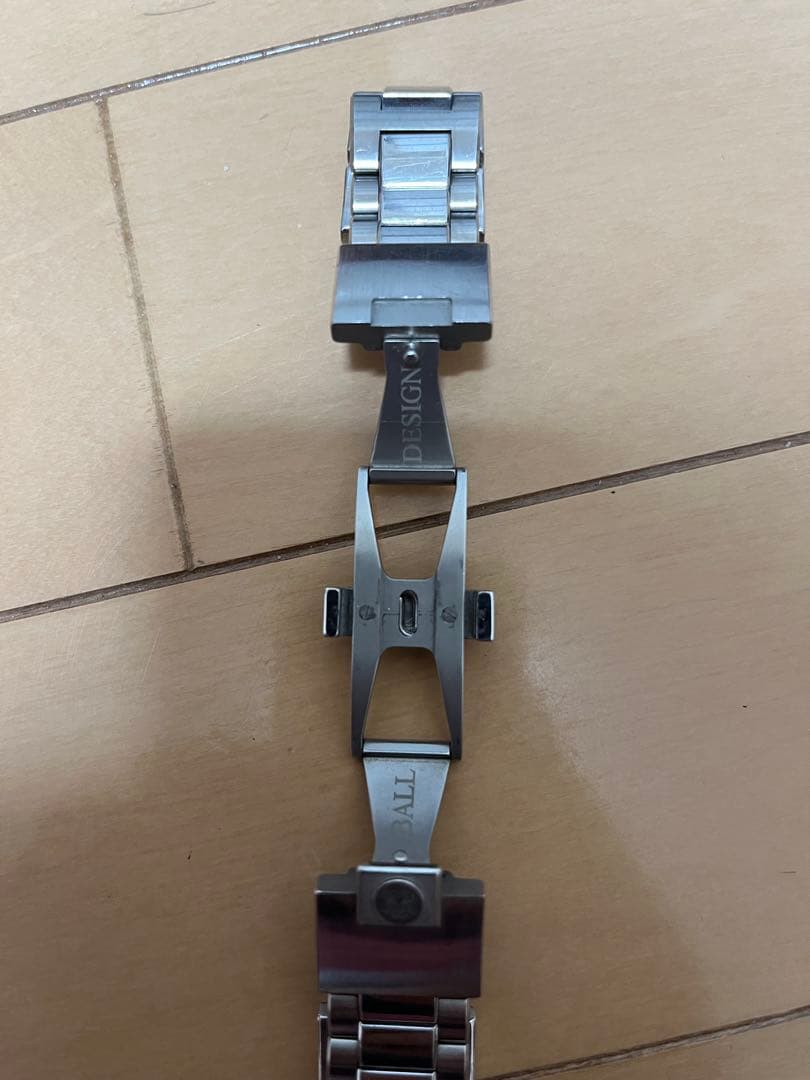 BALL BP-215 ステンレススチール リンクブレスレット