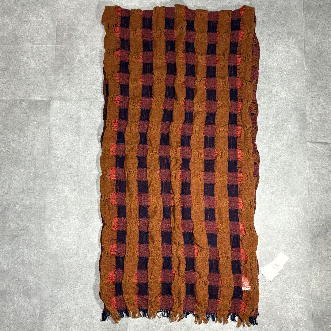 【新品】Y’s ワイズ ストール 大判 編み込み デザイナーズ ヨウジヤマモト