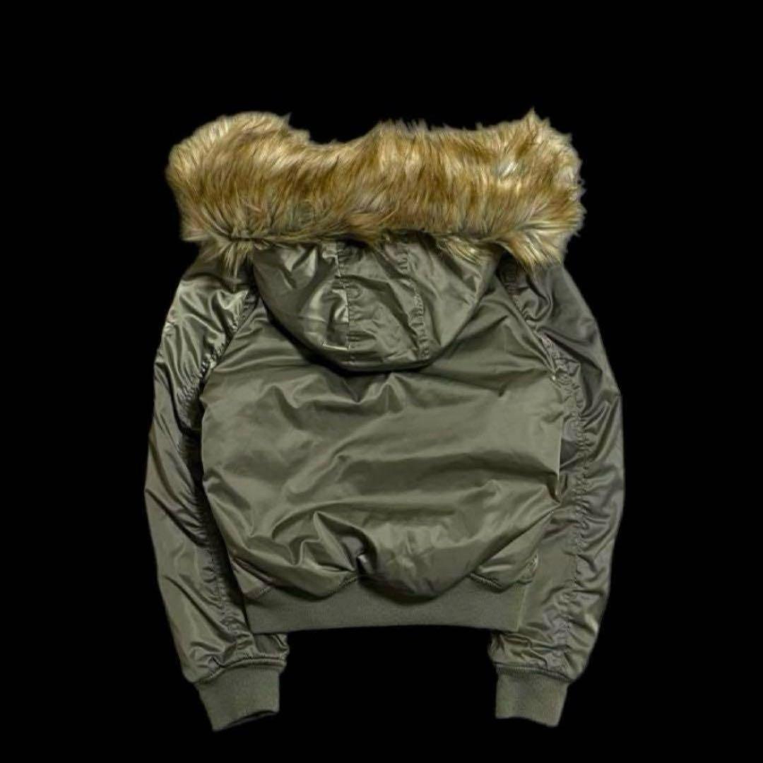 archive fur jacket n2b ma-1 y2k 00s 短丈