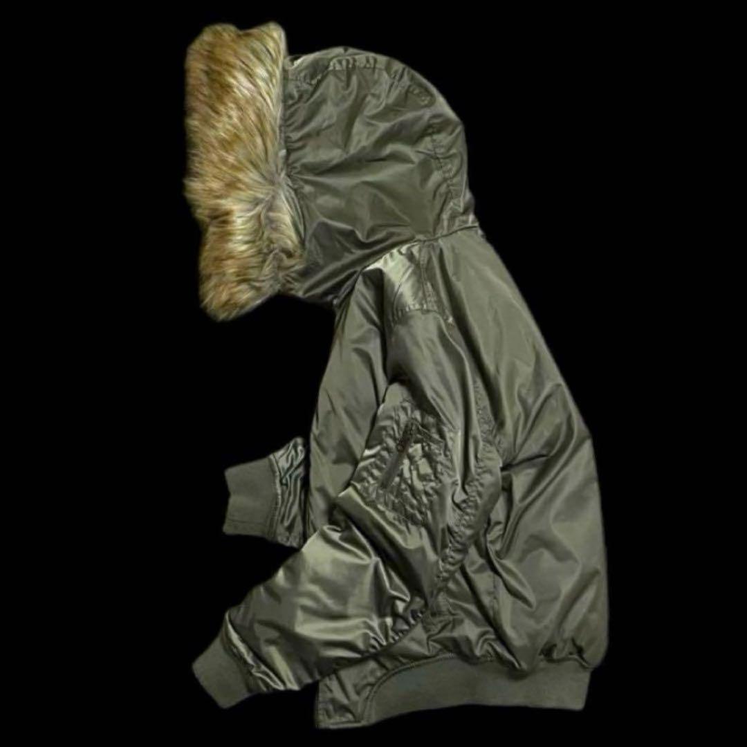 archive fur jacket n2b ma-1 y2k 00s 短丈