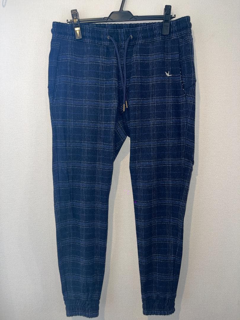 1PIU1UGUALE3 チェック柄 セットアップ（ジャケット＋ジョガーパンツ）