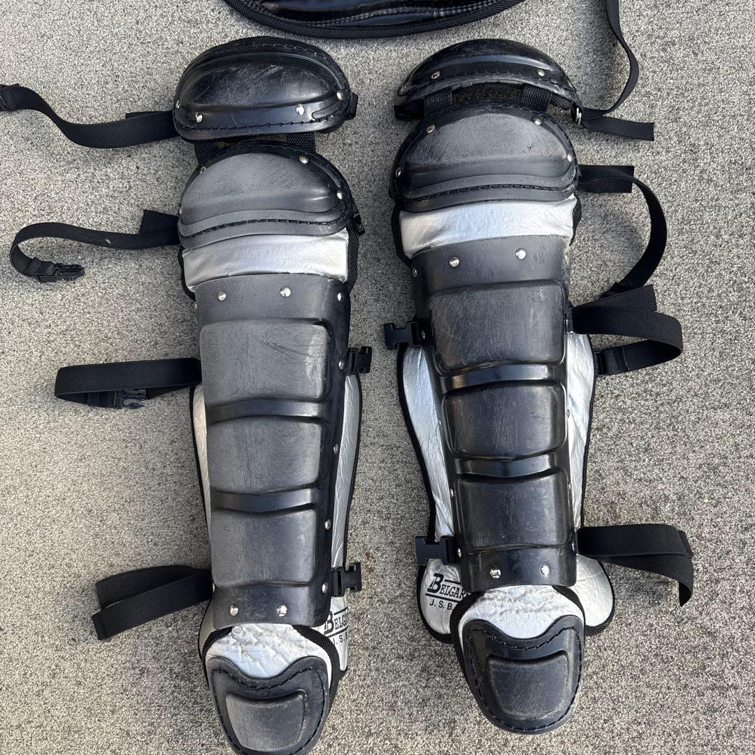 ベルガード（BELGARD） 野球 軟式用 キャッチャー防具 3点セット