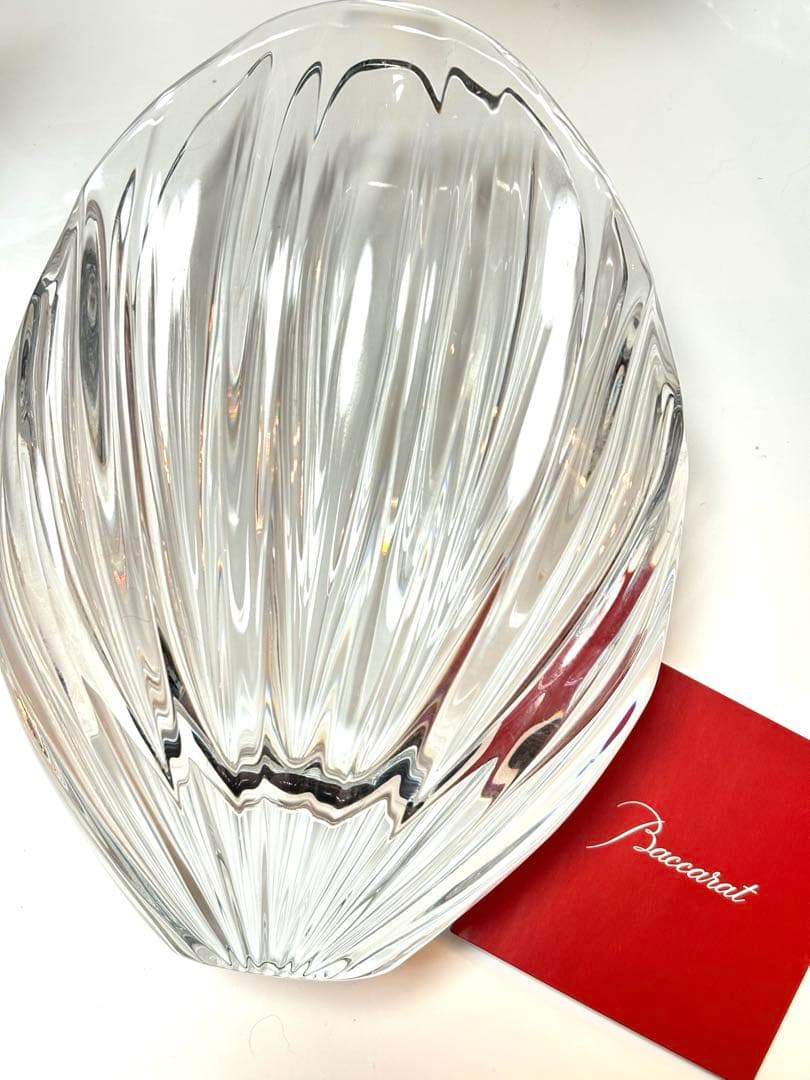 バカラ Baccarat リゴット シェル フラワーベース 花瓶