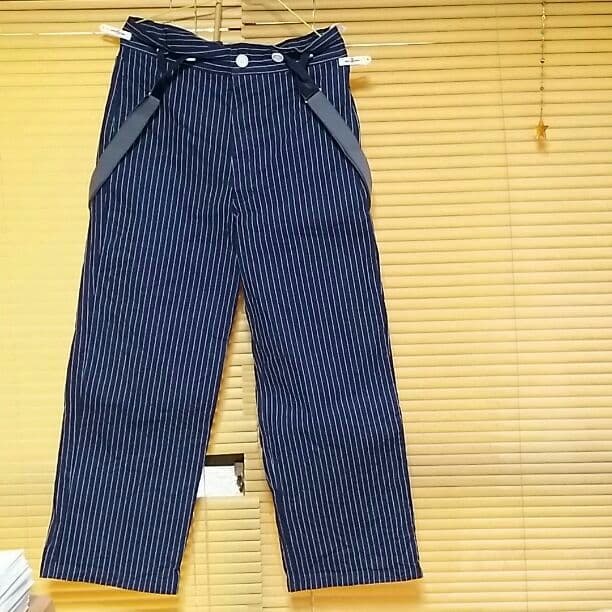 veritecoeurサスペンダーパンツ