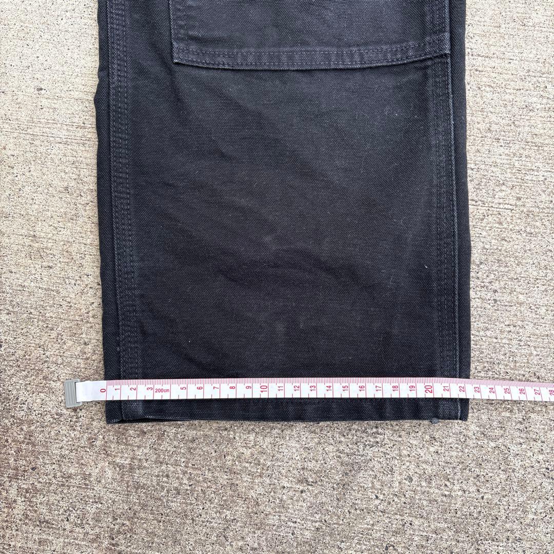 USA製カーハート ダブルニー ペインターパンツ 黒 B01