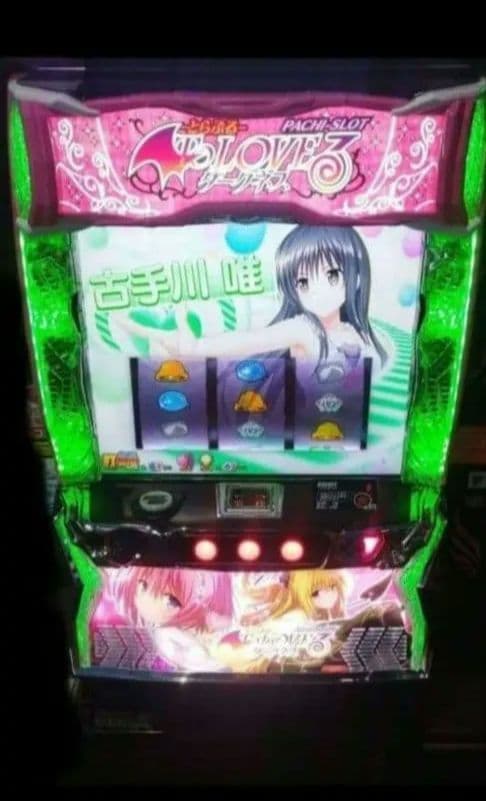 パチスロ実機 ToLOVEるダークネス プレイスマスロユニット