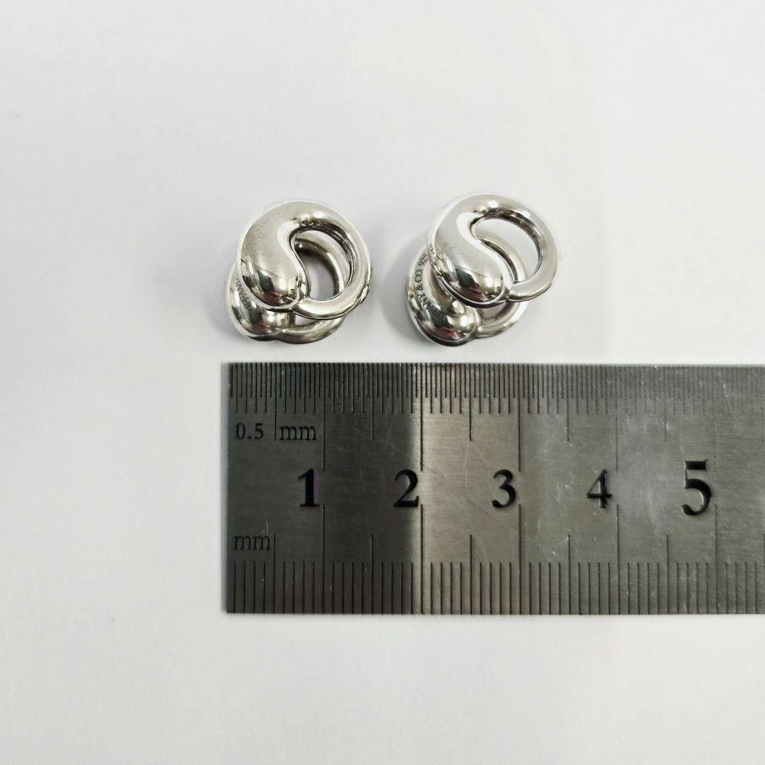 【美品】ティファニー　TIFFANY&CO.　エターナルサークル　カフス　SV