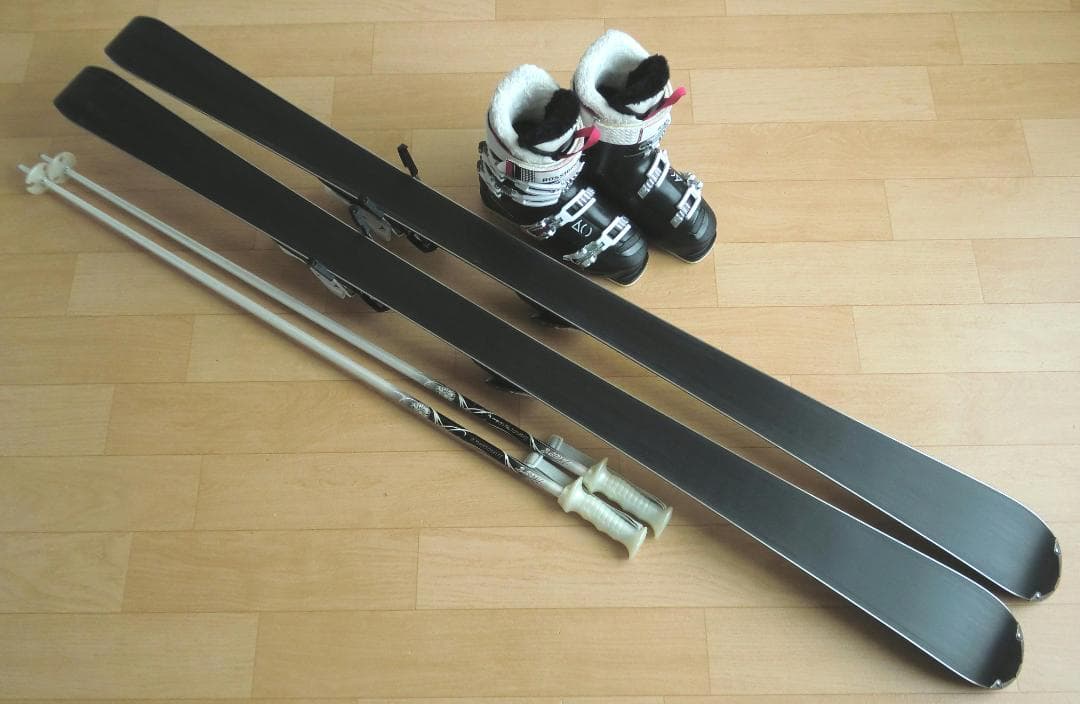 ■■送料無料■ATOMIC■女性用スキーセット■板159■メンテ付■■