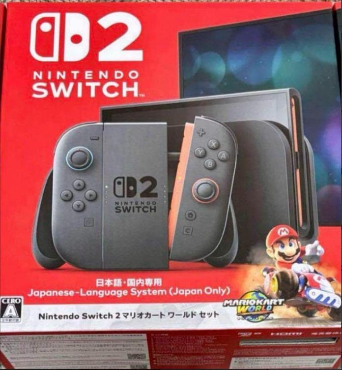 即日発送【新品】Nintendo Switch 2 マリオカートワールドセット