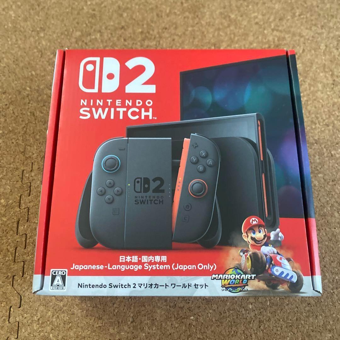 即日発送【新品】Nintendo Switch 2 マリオカートワールドセット