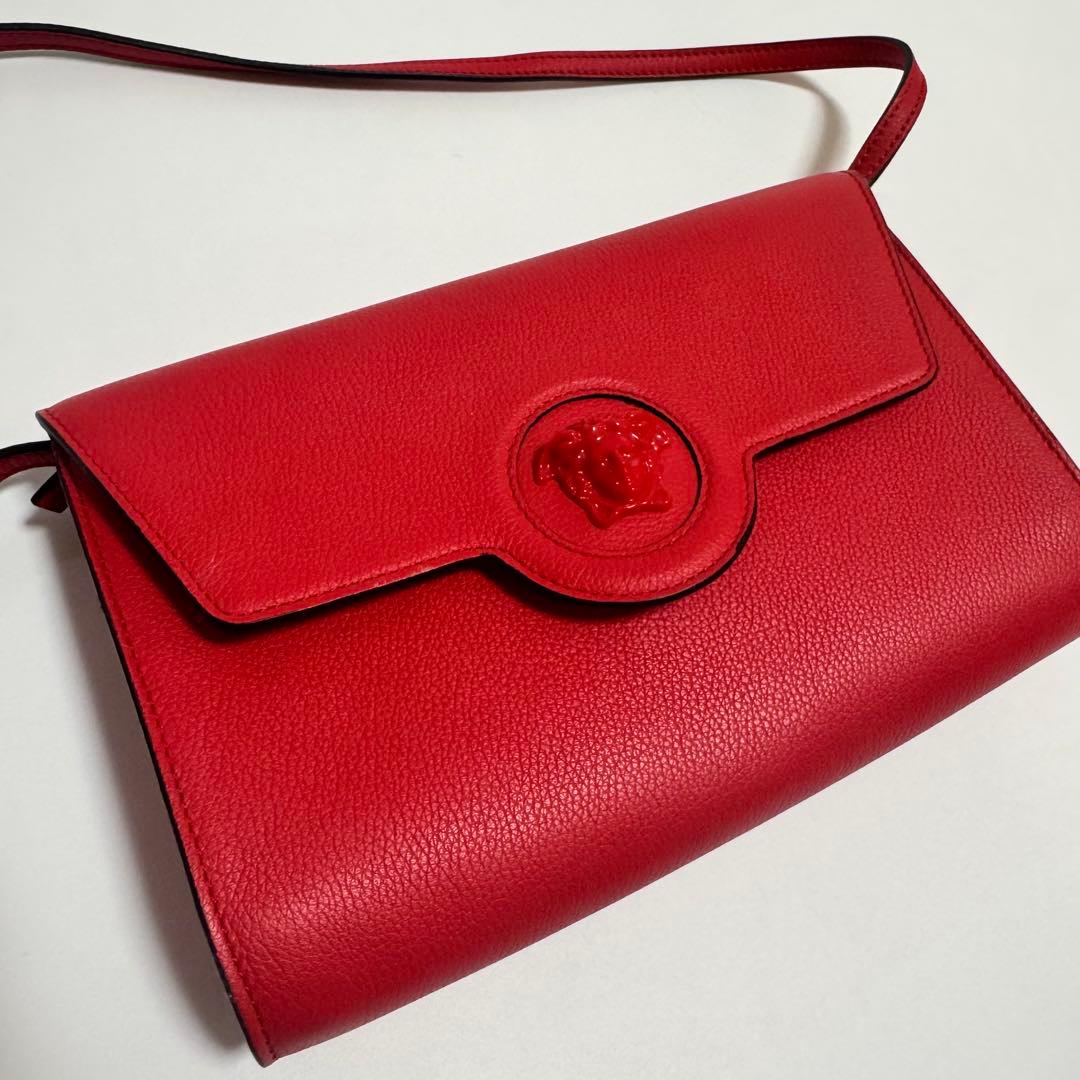 VERSACE ショルダーバッグ メデューサ レザー クロスボディ