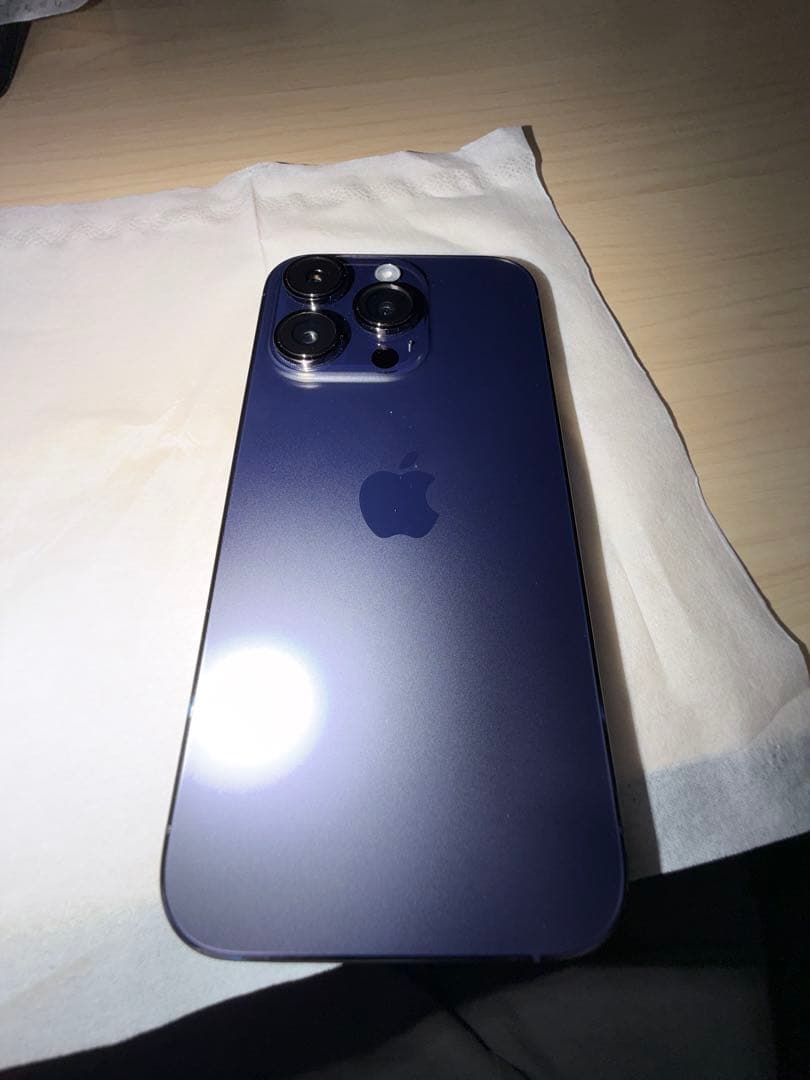 美品　Apple iPhone 14 Pro 256GBディープパープル