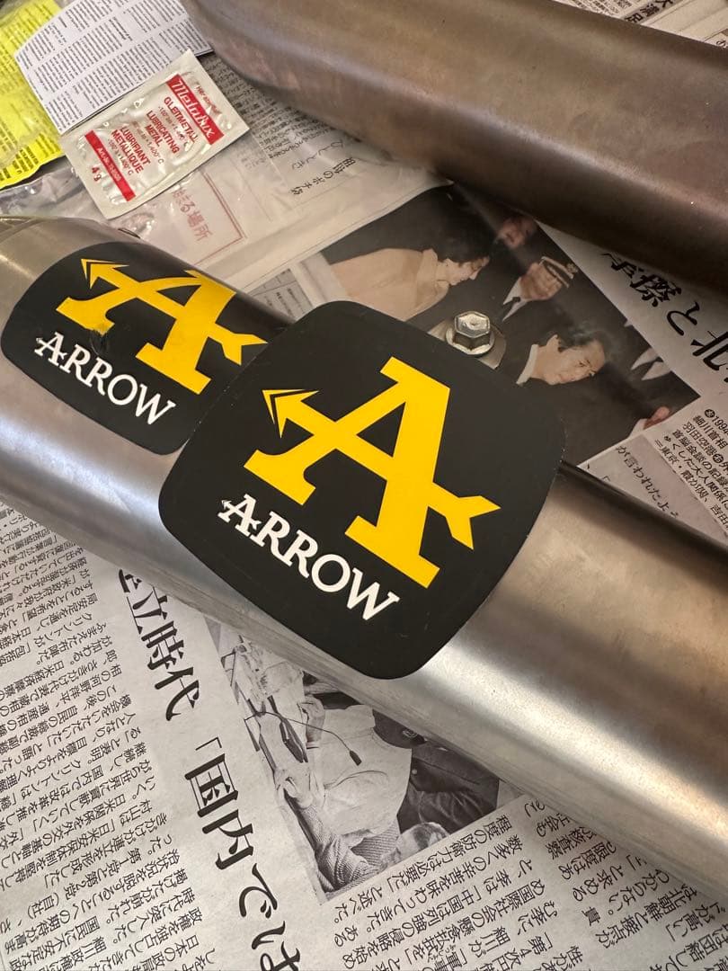 ARROW PRO-RACE ZX10R RS型　セミフルエキマフラー