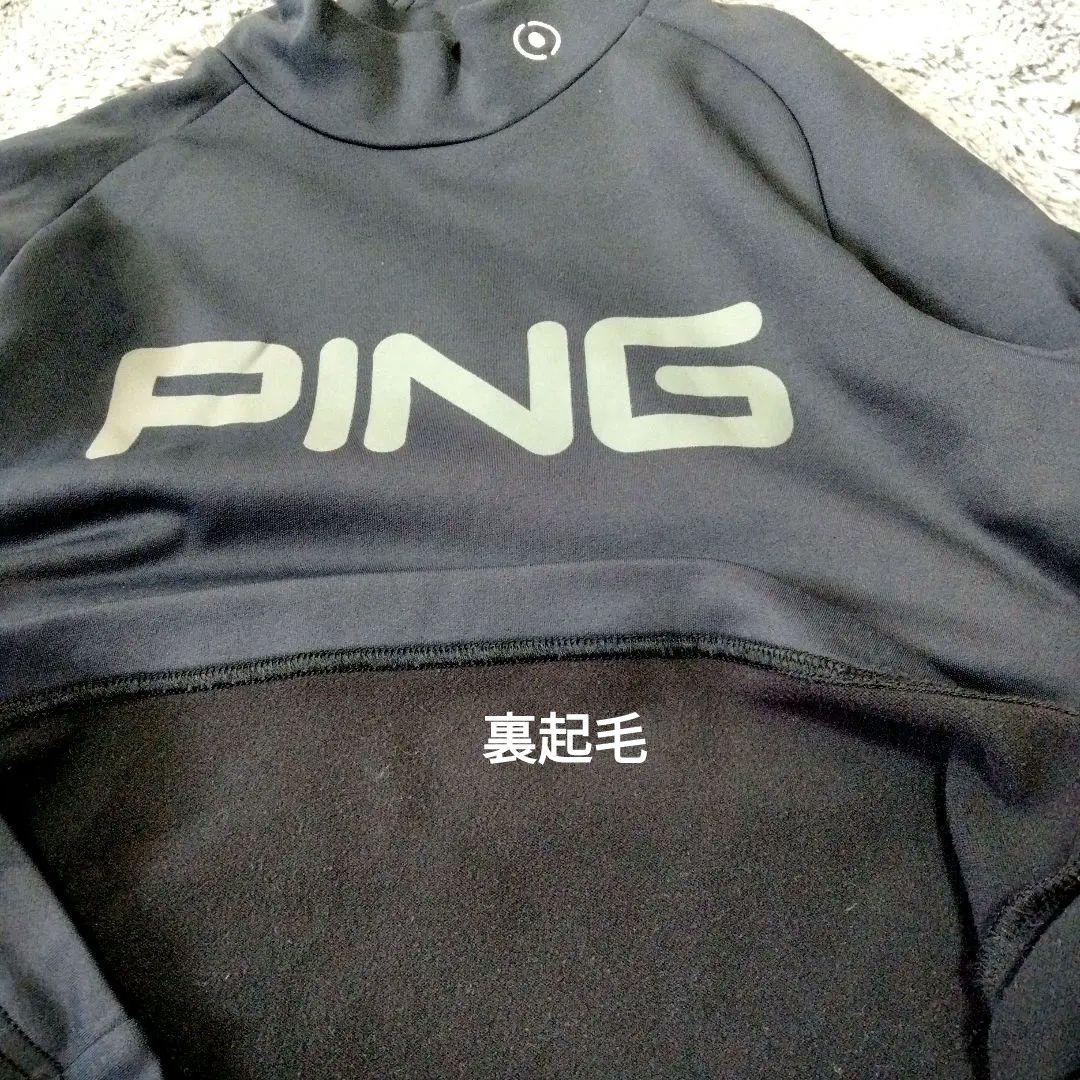 adidas/PING♡モックネック/裏起毛スカートS-M ゴルフ/スポーツ