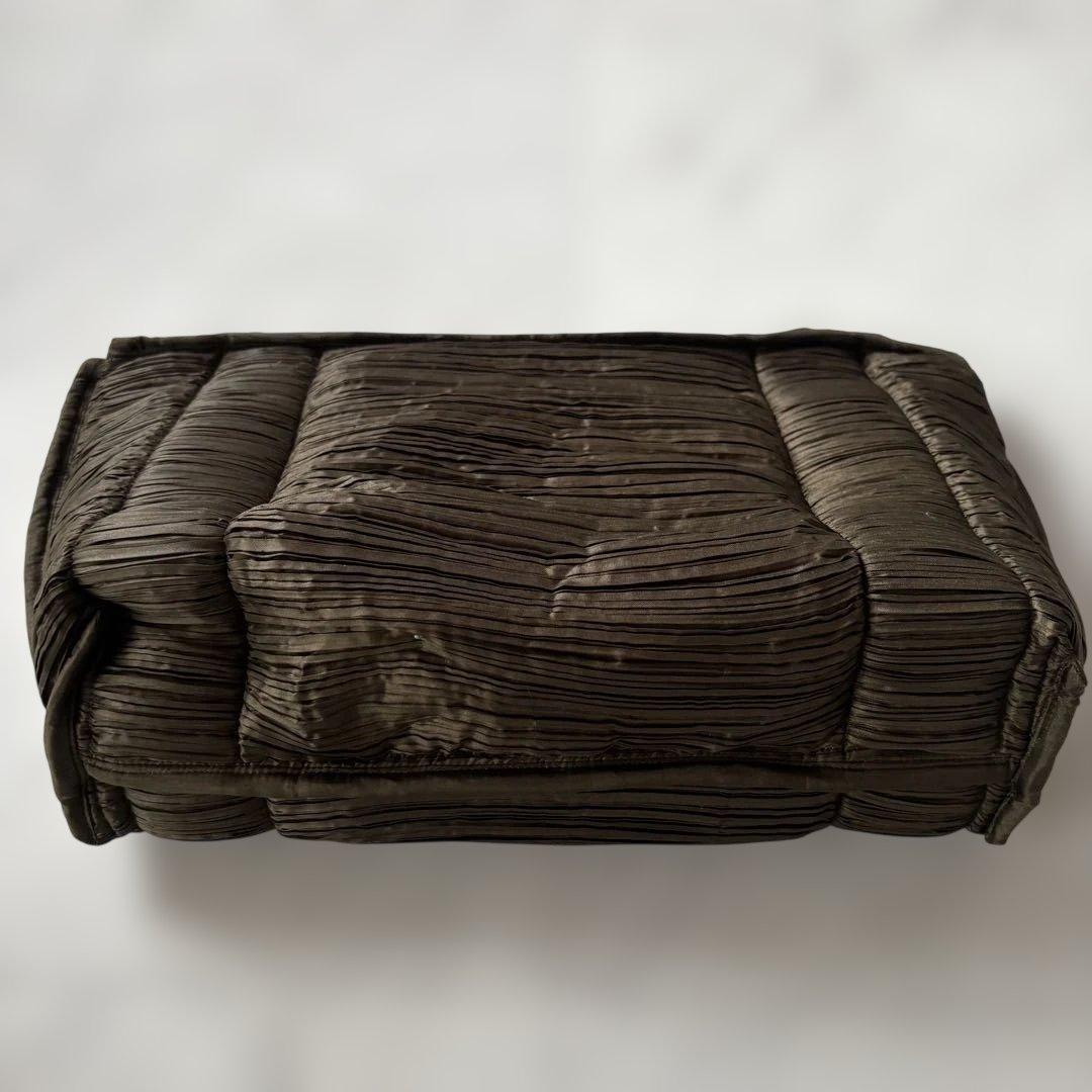 PLEATS PLEASE プリーツプリーズ ショルダーバッグ カーキブラウン