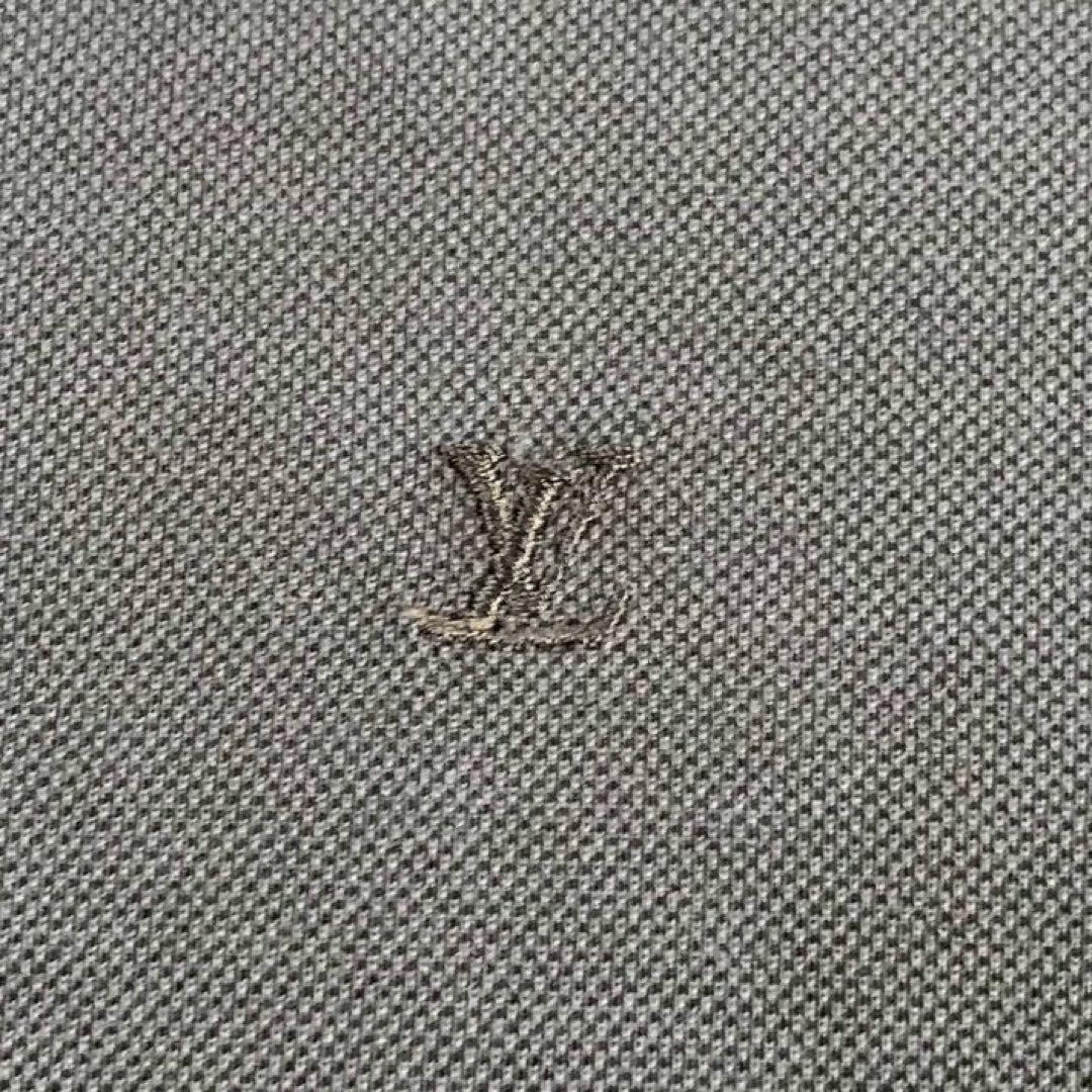 LOUIS VUITTON　ルイヴィトン　LVロゴ刺繍　ワンポイント　ポロシャツ