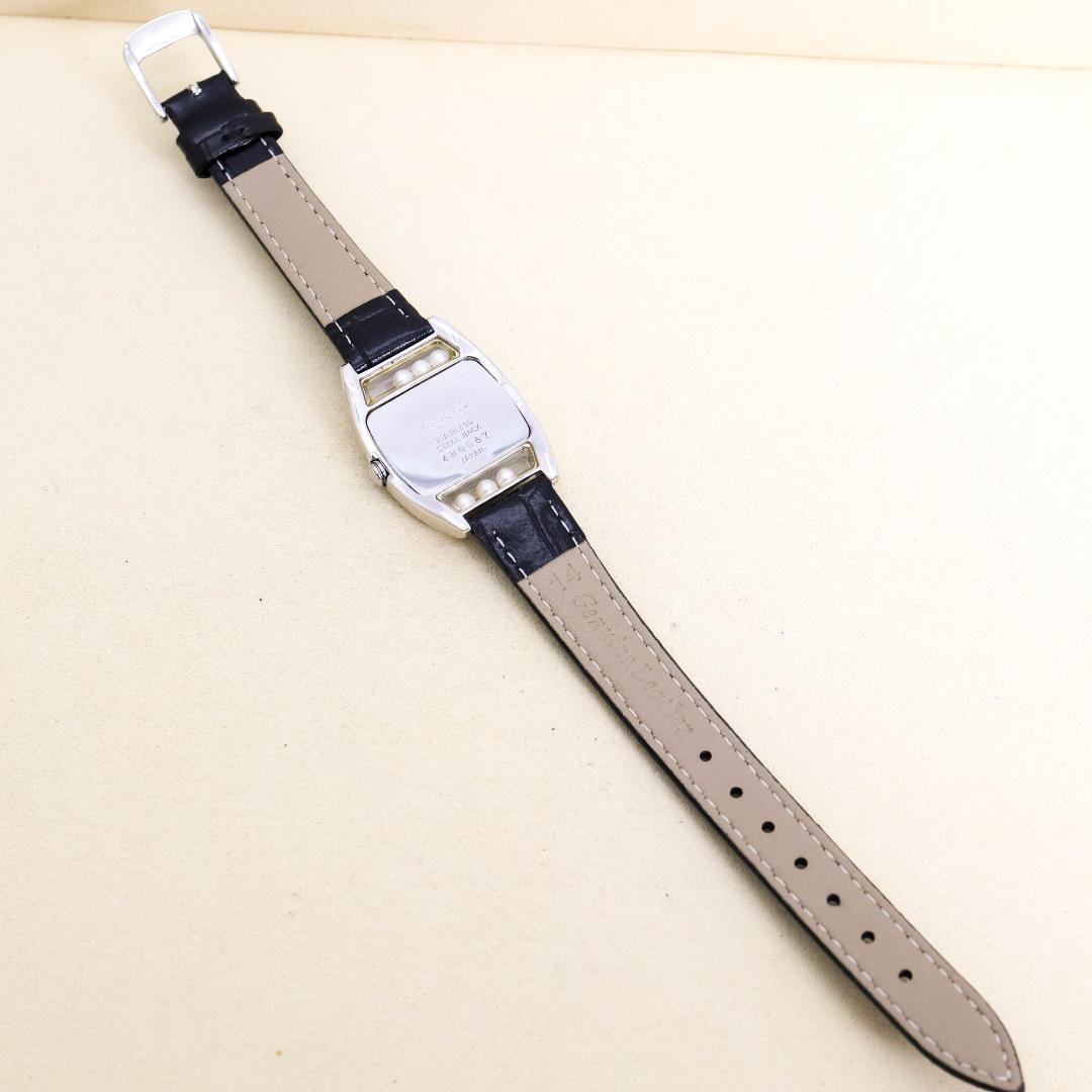 稼働 MIKIMOTO 腕時計 パール レディース トノー型 レディース2870