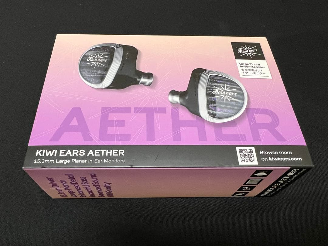 KIWI EARS AETHER リケーブル可能イヤホン