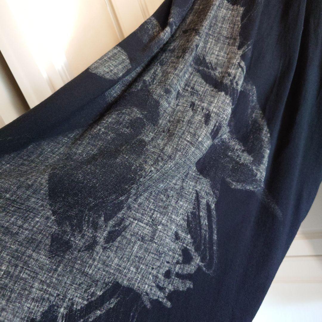 yohji yamamoto BLACK Scandal 抜染 バルーンパンツ