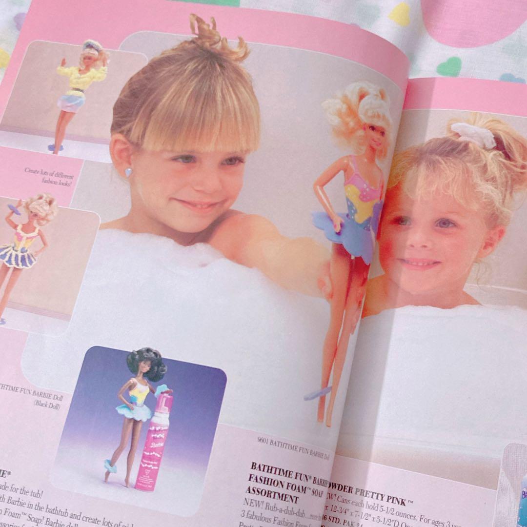 ♡マテル カタログ 1991 レトロファンシートイ バービー spank♡