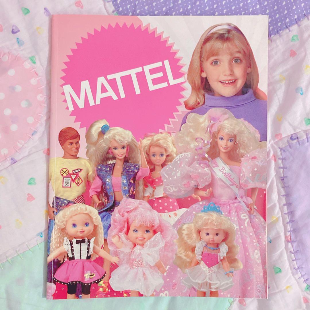 ♡マテル カタログ 1991 レトロファンシートイ バービー spank♡