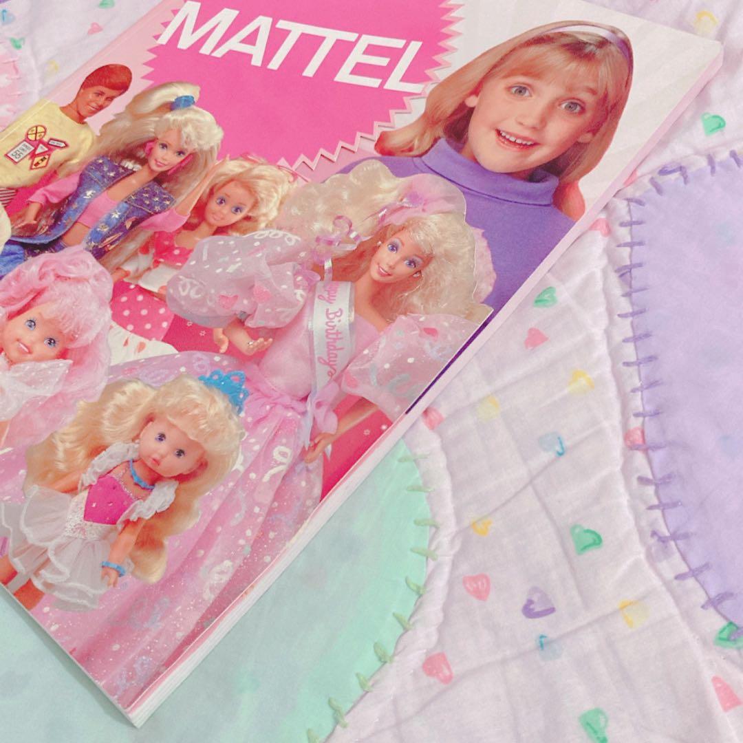 ♡マテル カタログ 1991 レトロファンシートイ バービー spank♡