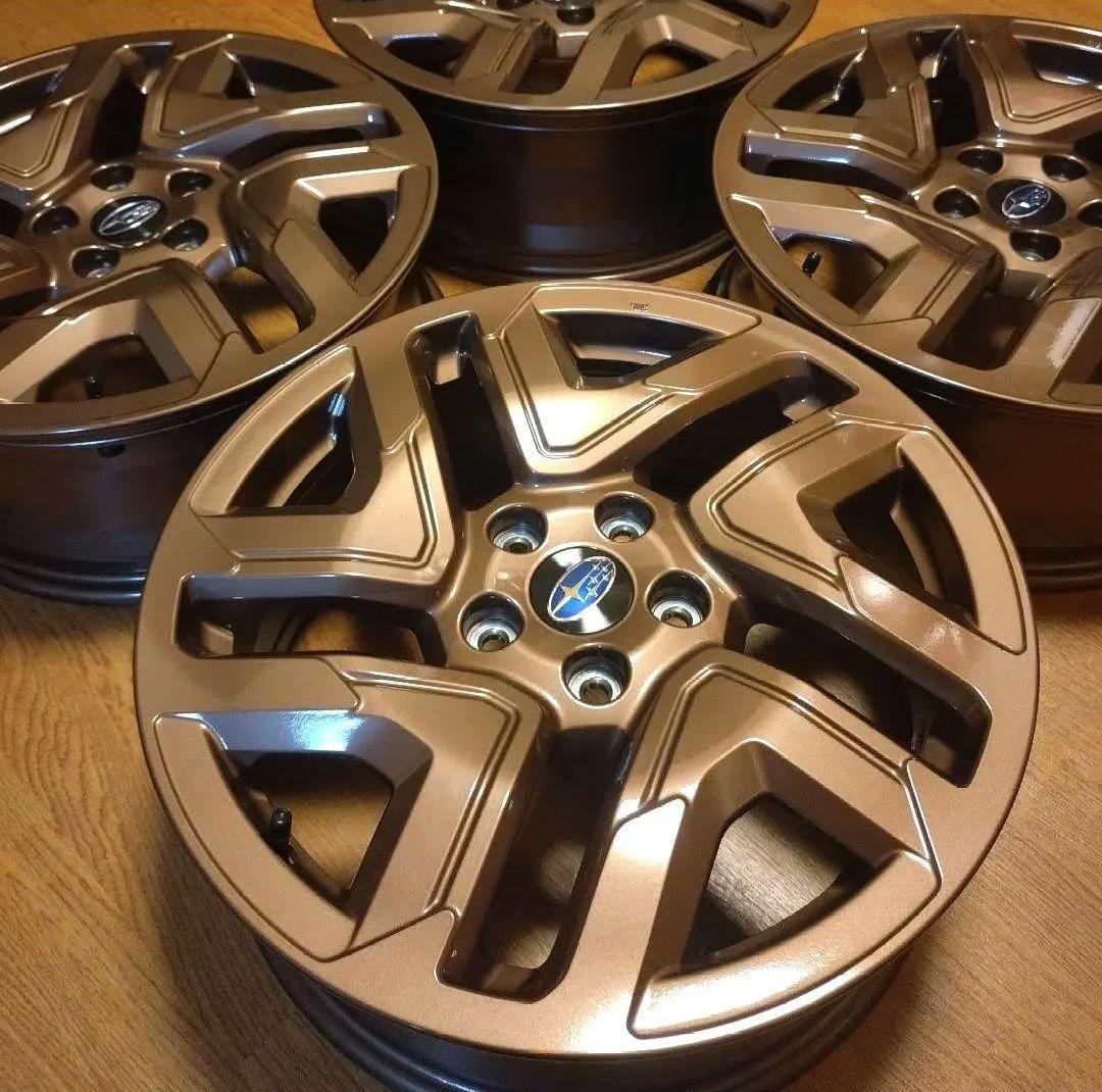 【Makin②】スバル 新型フォレスター 純正18インチホイール 2本