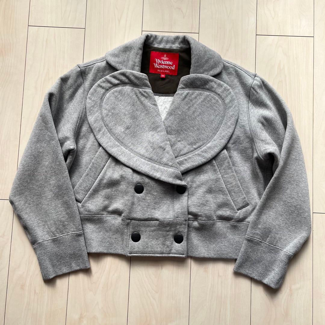ヴィヴィアンウエストウッドレッドレーベル スウェット ラブジャケット