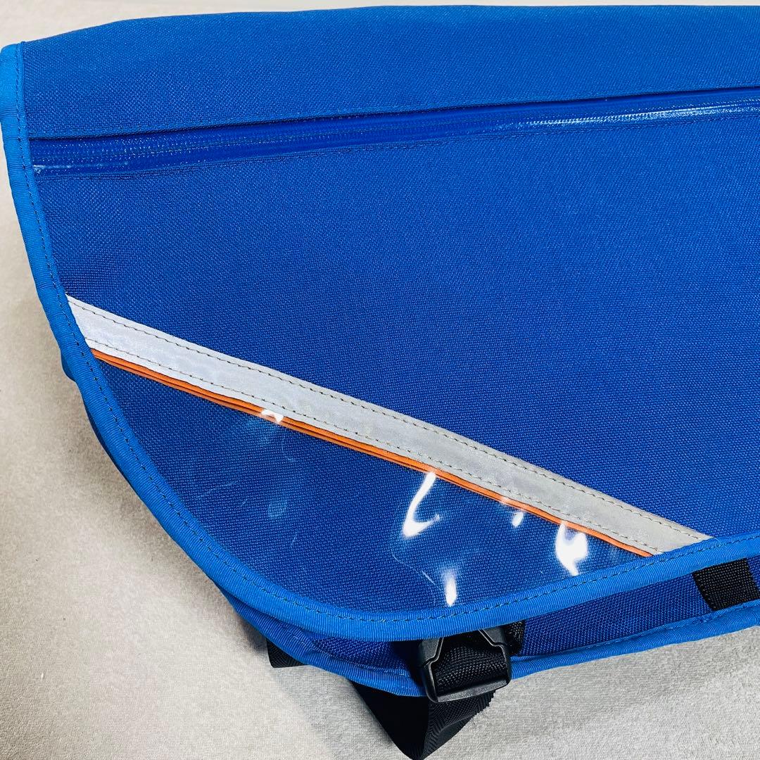 【美品!】LARSラーズ メッセンジャーバッグLIFESTYLEMSSNGR 青