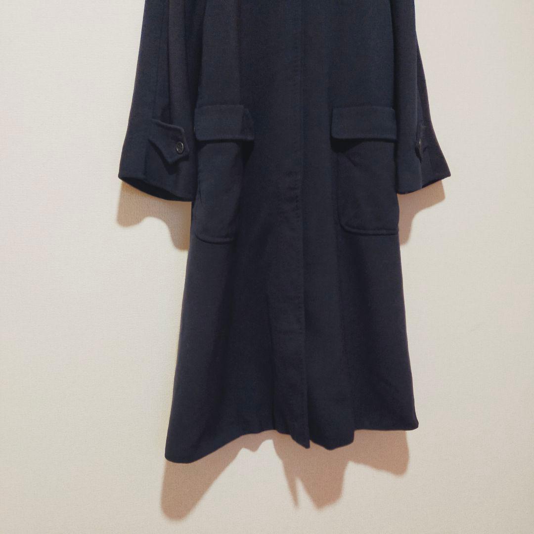 【最高級】白タグ max mara マックスマーラ ウール ステンカラーコート