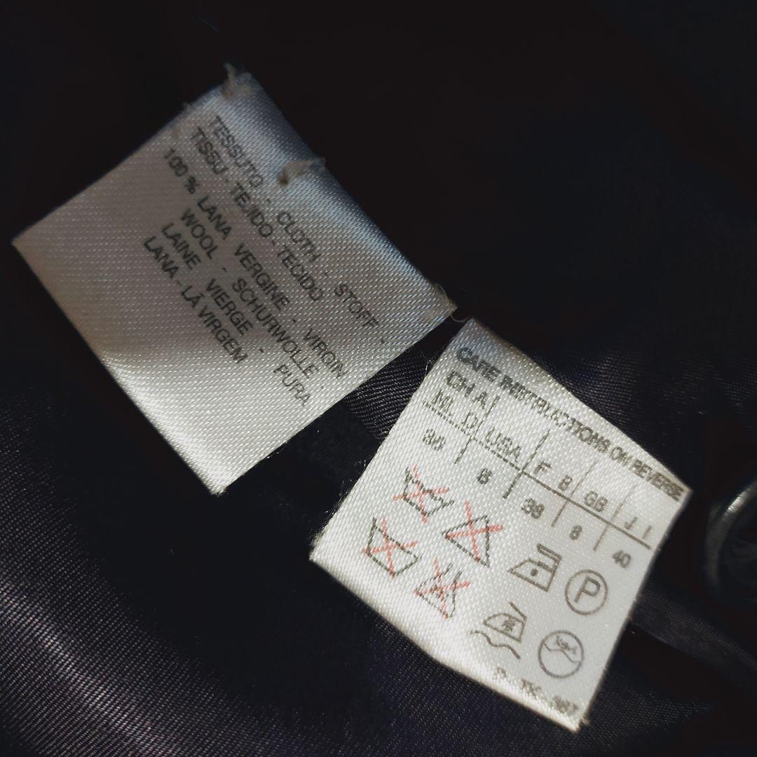 【最高級】白タグ max mara マックスマーラ ウール ステンカラーコート