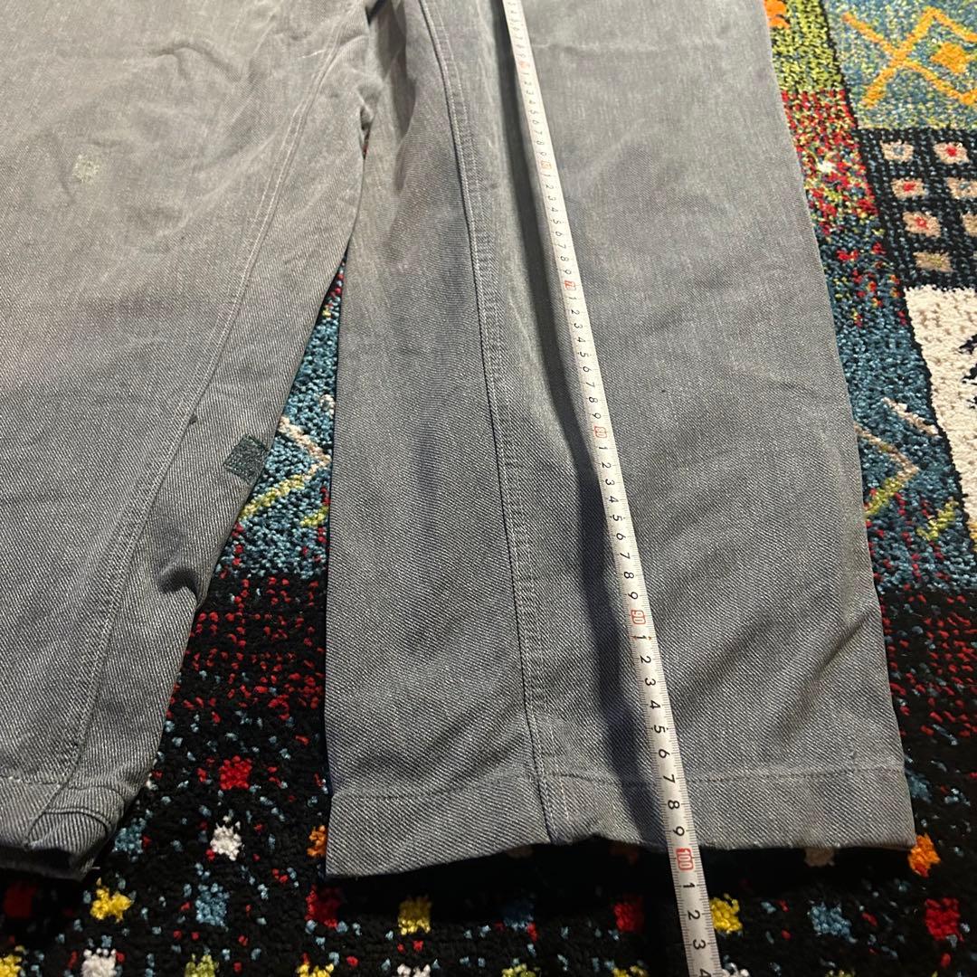 50s スイス軍　前期　アルミボタンデニムパンツ　ミリタリー　ワイドデニムパンツ