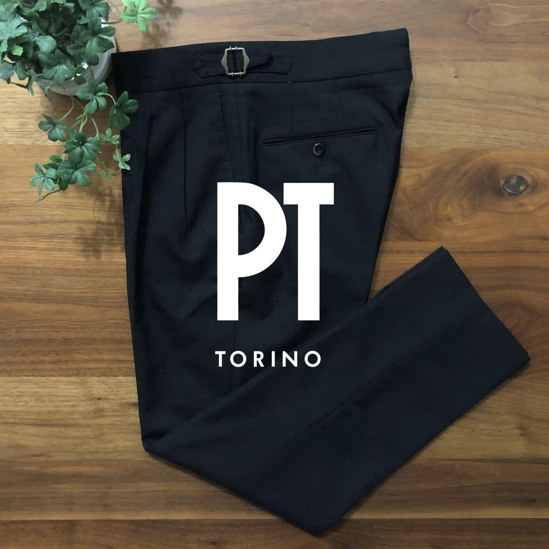 【秋冬】PT TORINOピーティートリノ01ブラックスラックス46