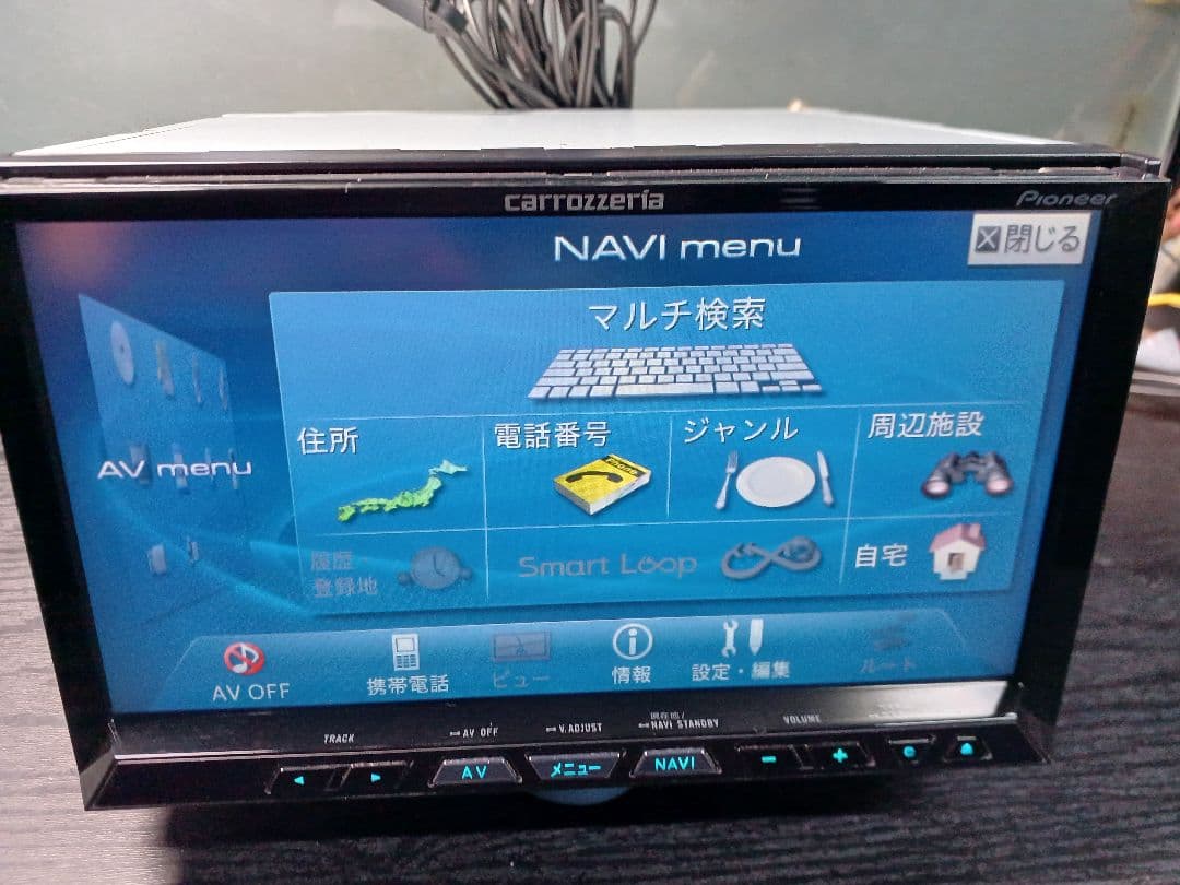 Pioneer AVIC-ZH09 バックカメラ付き