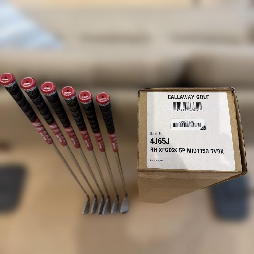 特注2024キャロウェイ X フォージド 5〜P6本 MID115 FORGED