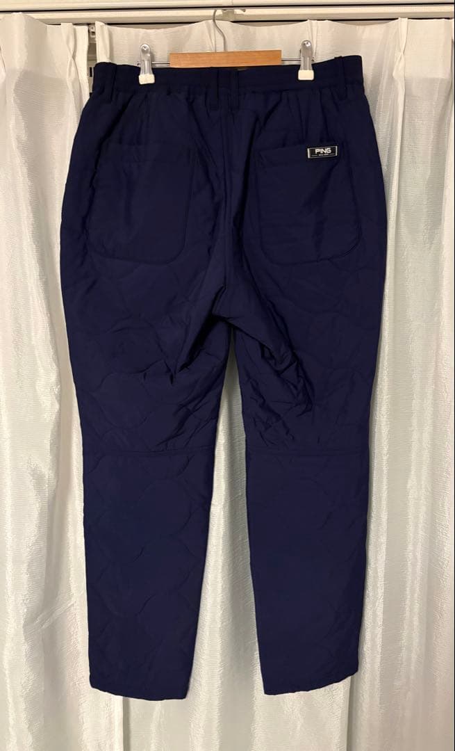 美品！！　PING ピン　キルティング中綿パンツ　ゴルフウェア　XLサイズ