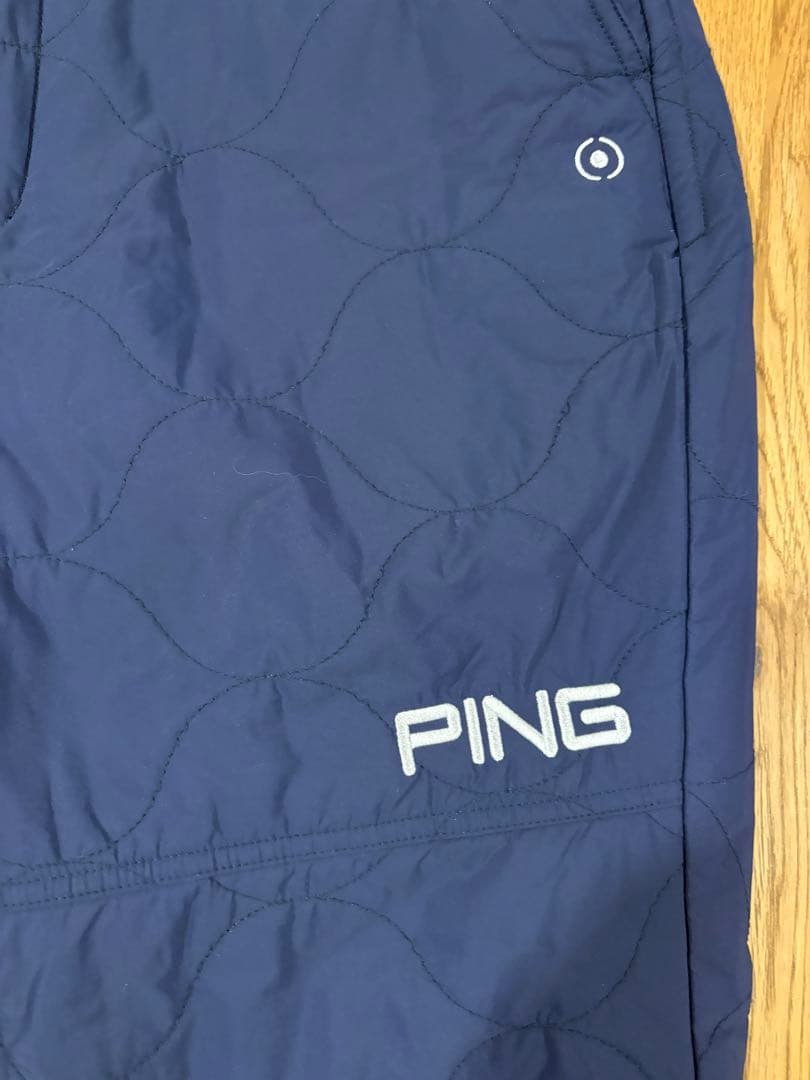 美品！！　PING ピン　キルティング中綿パンツ　ゴルフウェア　XLサイズ